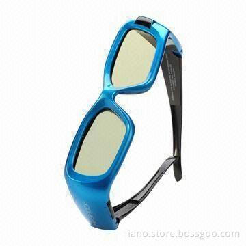 Active 3D Glasses for PC with Replaceable Battery, Automatic Standby/Automatic Low-power Detection